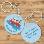 Sleutelhanger voor het wassen van Man