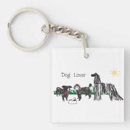 Sleutelhanger voor hondenliefhebbers