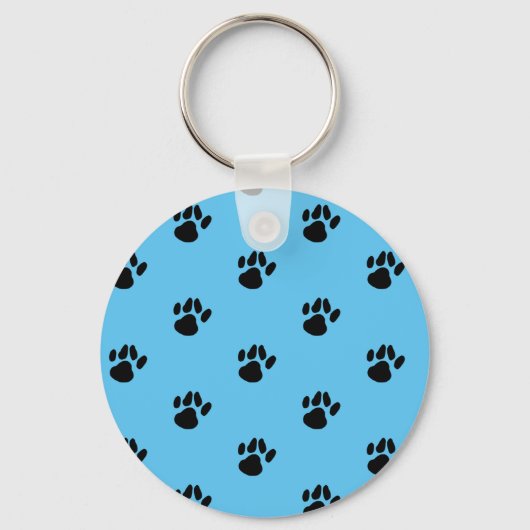 sleutelhanger voor hondenprint (Achterkant)