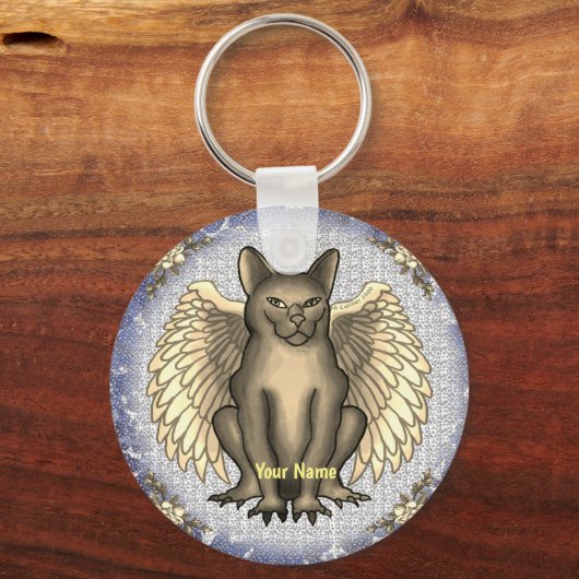 Sleutelhanger voor kattenkleding (Voorkant)