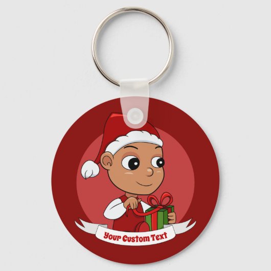 Sleutelhanger voor kerstbaby (Voorkant)