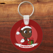 Sleutelhanger voor kerstbaby (Voorkant)