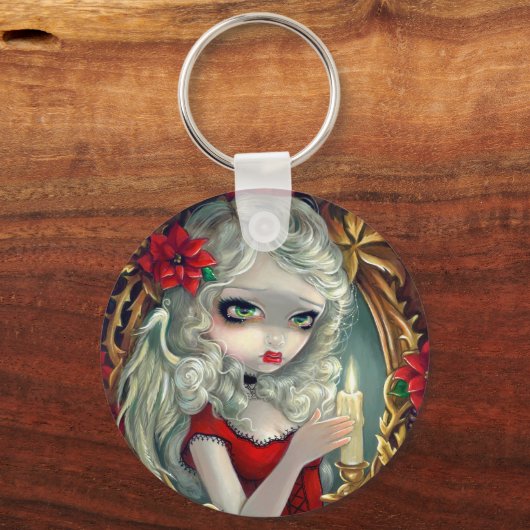 sleutelhanger voor kerstkaarsen (Voorkant)