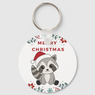 Sleutelhanger voor kerstwintervakantie met rotatie
