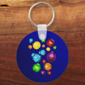 Sleutelhanger voor kleurenblokken (Voorkant)