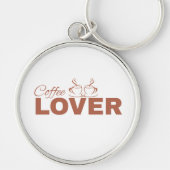 Sleutelhanger voor koffieliefhebber | Minimalistis (Voorkant)