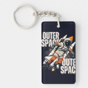 Sleutelhanger voor kosmonauten   Aangepast cadeau