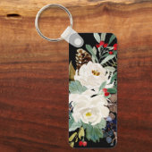 Sleutelhanger voor levendige Florals Aluminium Rec (Voorkant)