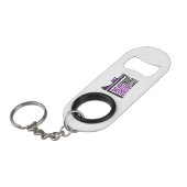 Sleutelhanger voor LTBB Logo-flesopener Mini Flessenopener (Voorkant Gekanteld)