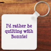 Sleutelhanger voor Lupine en Lachen (Achterkant)