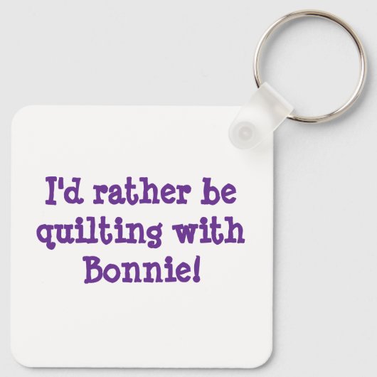 Sleutelhanger voor Lupine en Lachen (Achterkant)