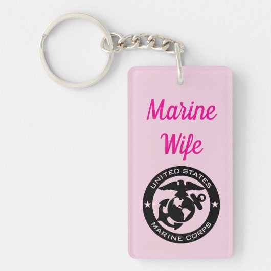 Sleutelhanger voor marinevrouw (Voorkant)
