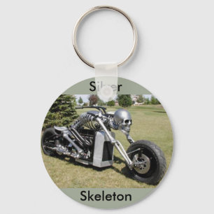 Sleutelhanger voor motorfietsen met skelet