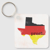 Sleutelhanger voor noodlottige Texas German Flag P (Voorkant)