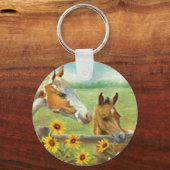 Sleutelhanger voor paardenschilderen (Voorkant)