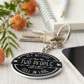 Sleutelhanger voor persoonlijk tintje (Zijkant)