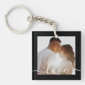 Sleutelhanger voor persoonlijke foto- en tekstfoto (Voorkant)