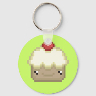 sleutelhanger voor pixelcupcake