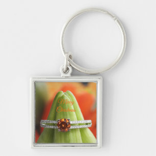Sleutelhanger voor prettige kerstVerloving