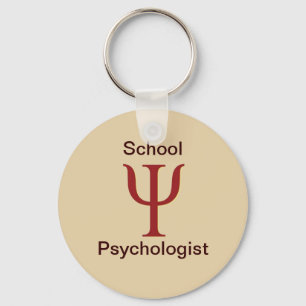 Sleutelhanger voor psycholoog op school