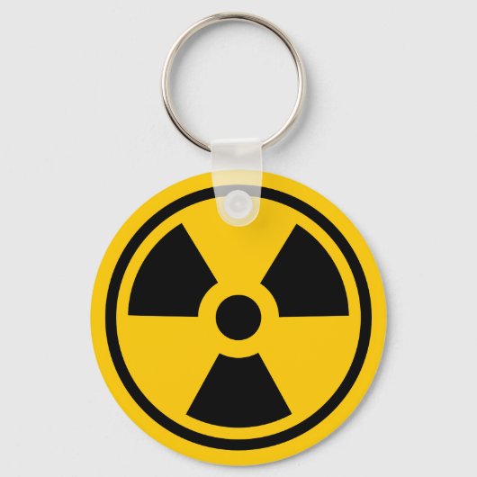 Sleutelhanger voor radioactiviteitswaarschuwing (Voorkant)