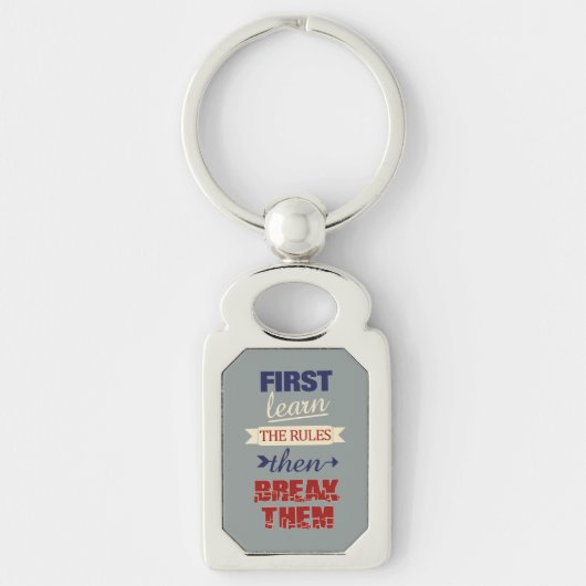 Sleutelhanger voor regels breken (Voorkant)