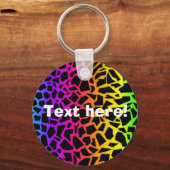 Sleutelhanger voor regenboogafdrukken (Voorkant)