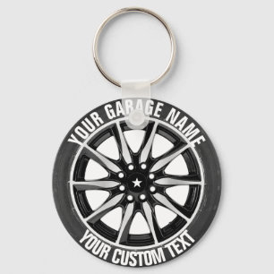 Sleutelhanger voor reparatie van garages of auto's