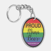 Sleutelhanger voor rode regenboog (Voorkant Links)