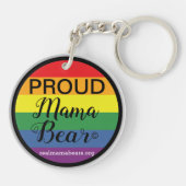 Sleutelhanger voor rode regenboog (Achterkant)