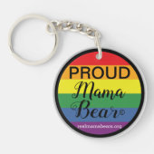 Sleutelhanger voor rode regenboog (Voorkant)