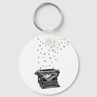 Sleutelhanger voor schrijfmachines
