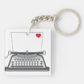 Sleutelhanger voor schrijfmachines (Achterkant)