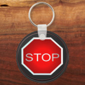 Sleutelhanger voor stoppen met ondertekenen (Voorkant)