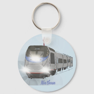Sleutelhanger voor treinlovers