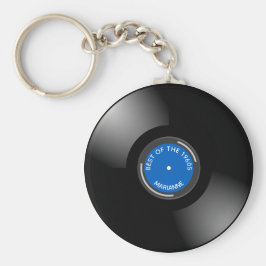 Sleutelhanger voor vinylrecord-album