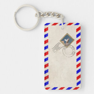 sleutelhanger voor vliegend varkensstempel