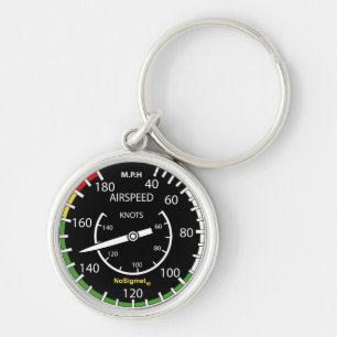 Sleutelhanger voor vliegtuigslot: "Anemometer"