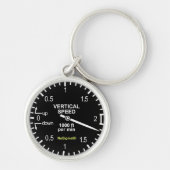 Sleutelhanger voor vliegtuigslot: "Variometer" (Voorkant)