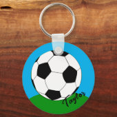 Sleutelhanger voor voetbalfans Monogrammed / Footb (Achterkant)