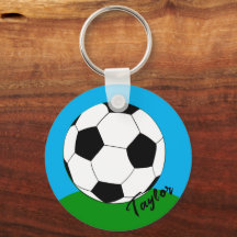 Sleutelhanger voor voetbalfans Monogrammed / Footb