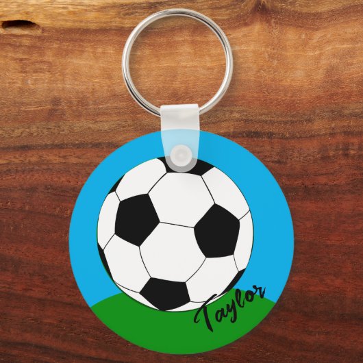 Sleutelhanger voor voetbalfans Monogrammed / Footb (Voorkant)