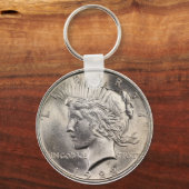Sleutelhanger voor vredesdollar (Voorkant)