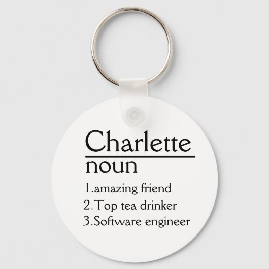 Sleutelhanger voor vriendje gepersonaliseerde gesc (Voorkant)