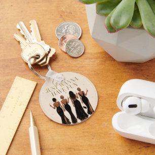 Sleutelhanger voor vrijgezellenfeest 'Girls Just W