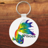 Sleutelhanger voor Whimsical Pisces (Voorkant)