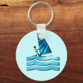 Sleutelhanger voor wielsurfen (Voorkant)