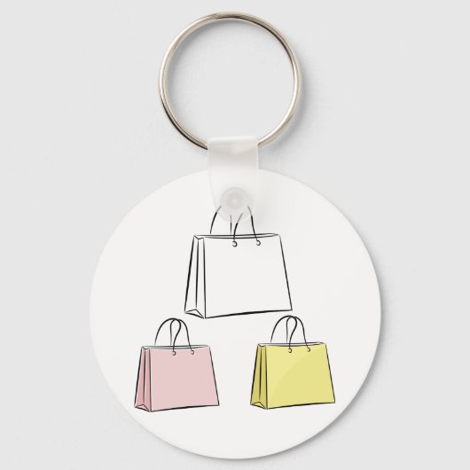 Sleutelhanger voor winkelzakken (Voorkant)