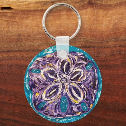 Sleutelhanger voor zanddollar (Voorkant)