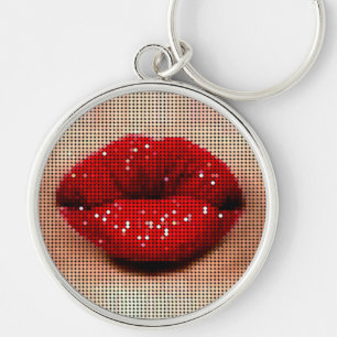 Sleutelhanger voor zogende lips